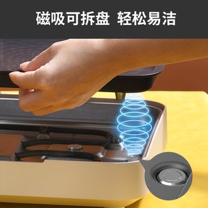 利仁C-17/C-8电饼铛双面加热家用可拆洗加深加大多功能烤烙饼煎饼