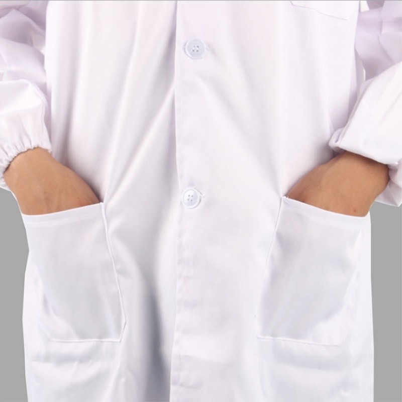 加厚实验室白大褂 实验室 工作服白大褂 长袖