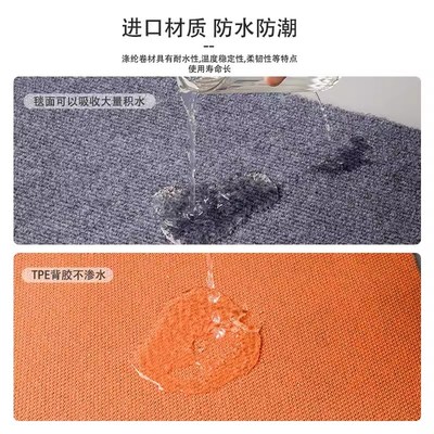 地毯商用灰色办公室门口室内整铺满铺大面积吸水防水防滑加厚定制