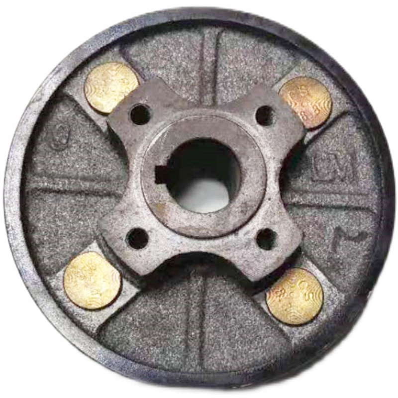 电动四轮车碟刹锅25轴承   车三轮电车后桥碟刹车锅车鼓