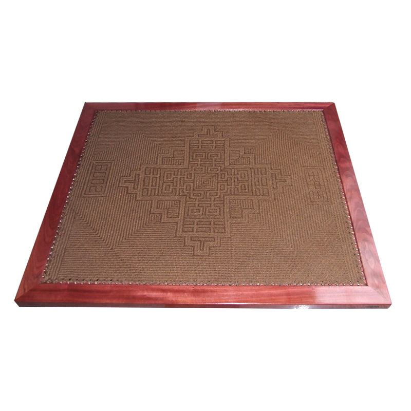 1米8花梨木棕绷床垫 透气防潮 环保无胶硬 手工棕垫 冬暖夏凉护腰