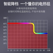 兴奥电热毯单控调温智能安全定时加大除湿男女米.