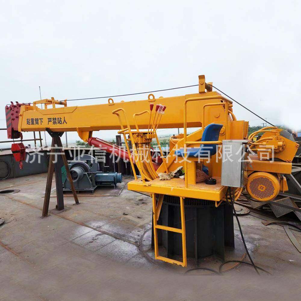 8吨船用游艇吊机甲板固定式船吊电动液压伸缩臂船用起重机,搬运/仓储/物流设备,其他起重搬运设备,淘宝优惠券,粉丝福利购,淘宝优惠卷