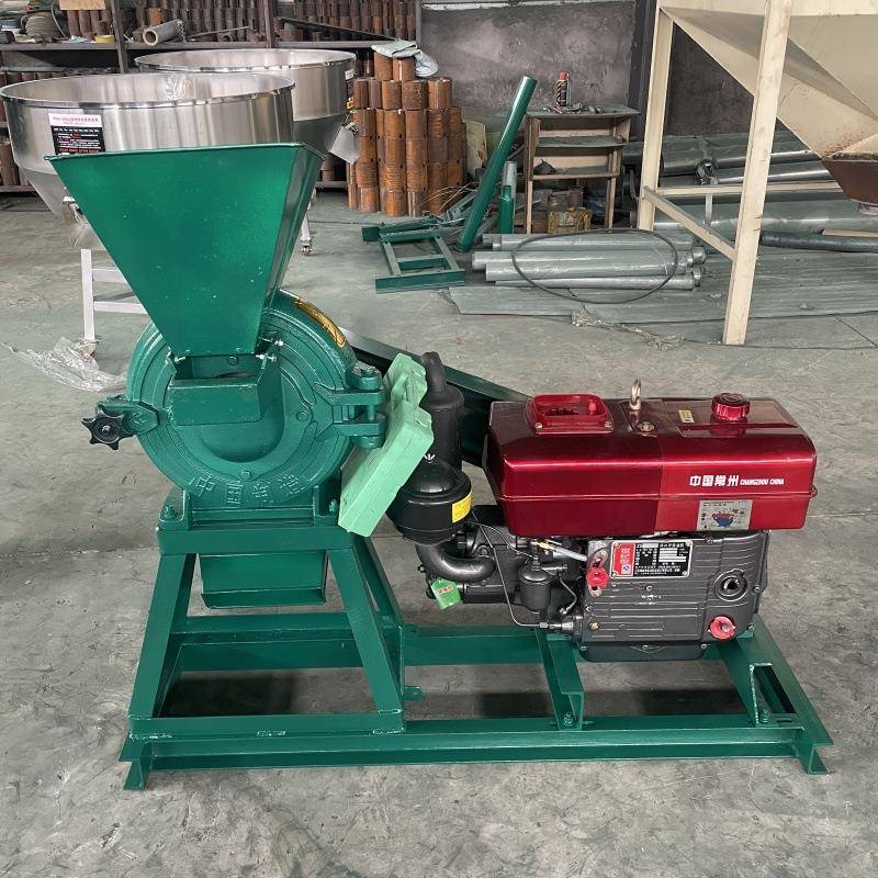 石家庄15马力稻壳粉碎机芝麻花椒辣椒粉碎机茴香粮食磨粉机