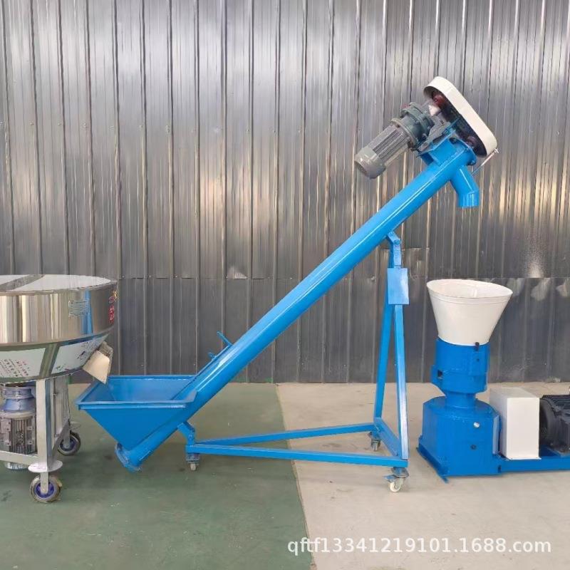 鸡鸭鱼兔饲料颗粒机草粉玉米豆粕造粒机养殖自制饲料颗粒机厂家