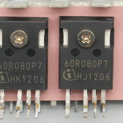 IPZA60R080P7丝印60R080P7 NMOS耐压650V导阻80mΩ直插TO247-4-3