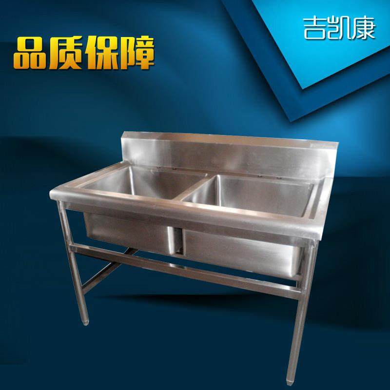 不锈钢水池厂家供应双眼不锈钢水池洗菜洗碗池专业生产洗刷池
