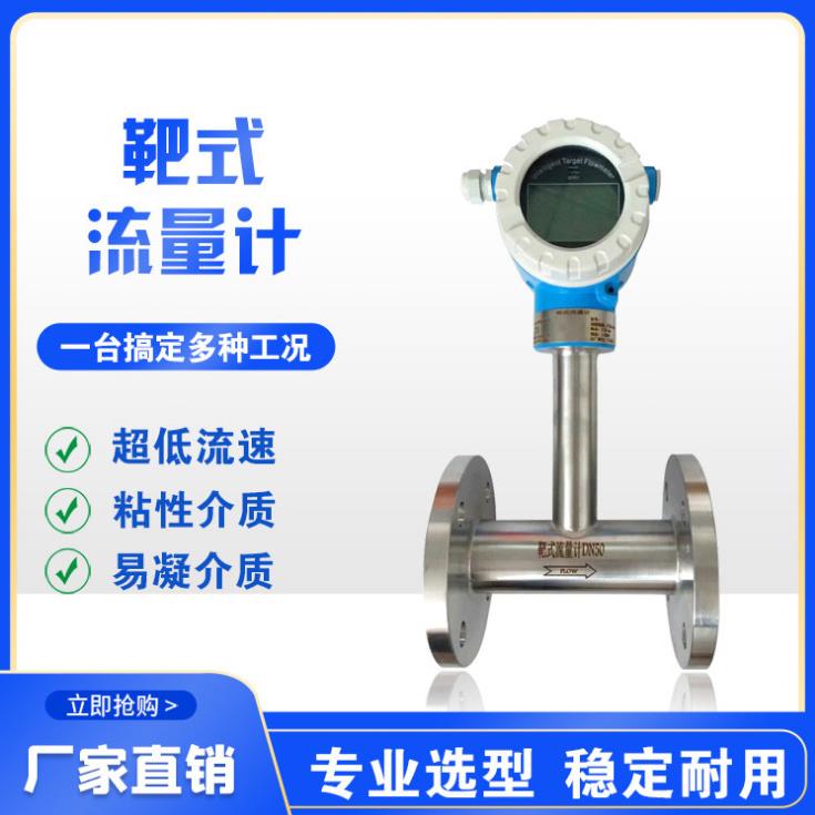 靶式流量计TS特检证书插入式流量仪高温防爆气体液体装置流量计