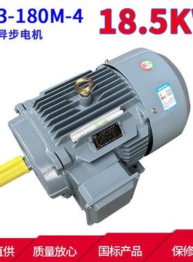 YE3系列三相异步电动机YE3-180M-418.5W4极三相异步电机马达