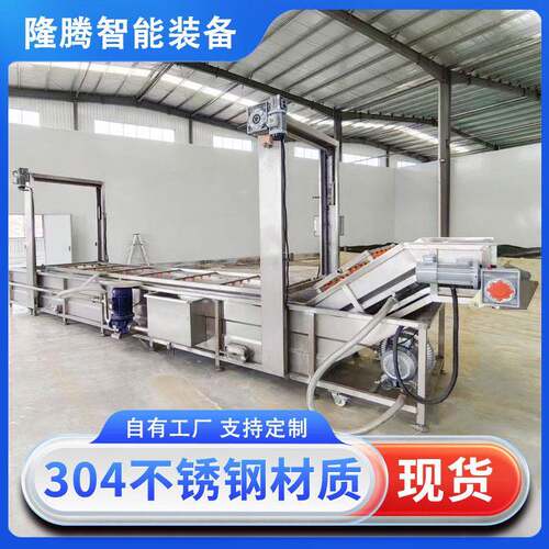 多功能解冻清洗鸡腿鸡翅气泡清洗机喷淋式水果蔬菜清洗加工设备