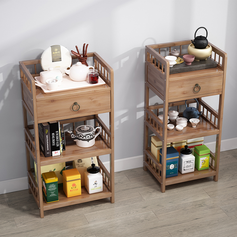 茶水桌小茶几烧水k泡茶台茶桌侧边柜茶柜架置物架茶叶茶具收纳架
