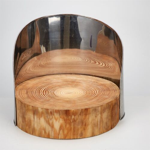 松木木质菜板实木砧板抗菌小号圆形大号耐用菜墩