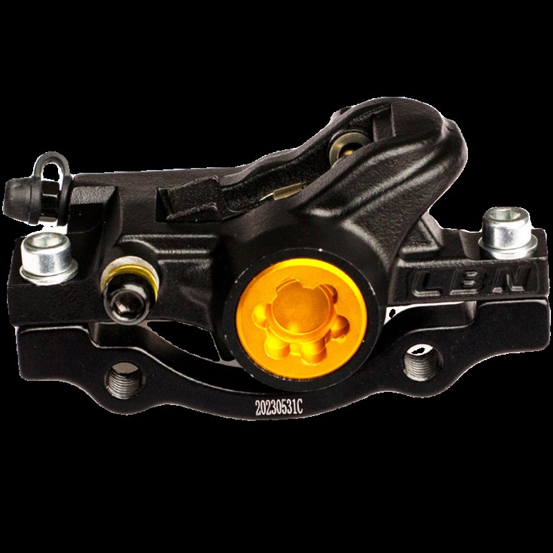 折叠电动车改装油刹配件刹车碟夹器锂电车油刹上下泵油刹把管总成