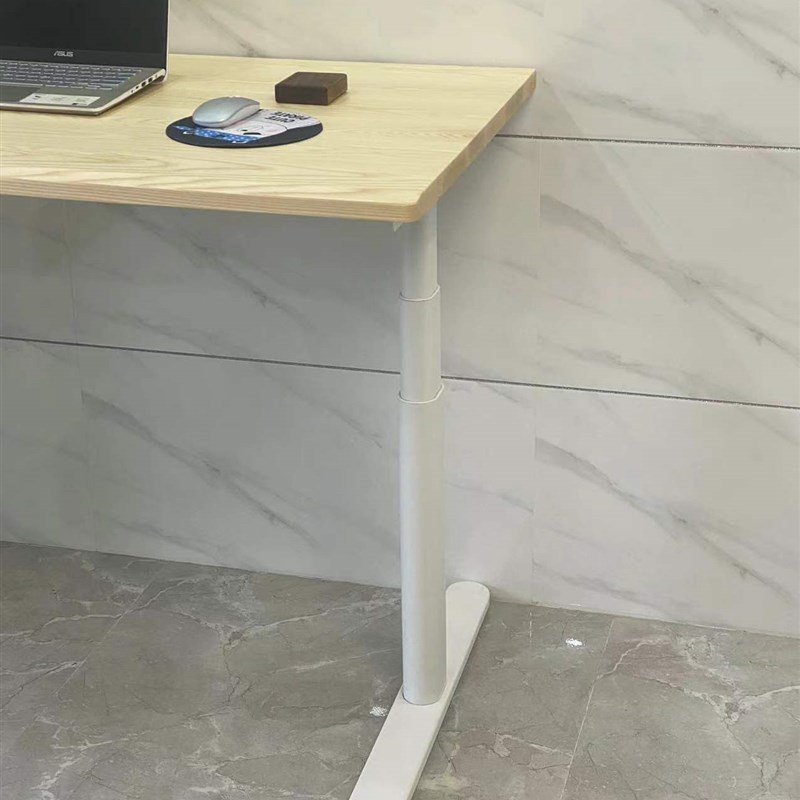 北美白蜡木纯实木电动升降桌智能书桌办公桌台式电脑桌升降桌腿
