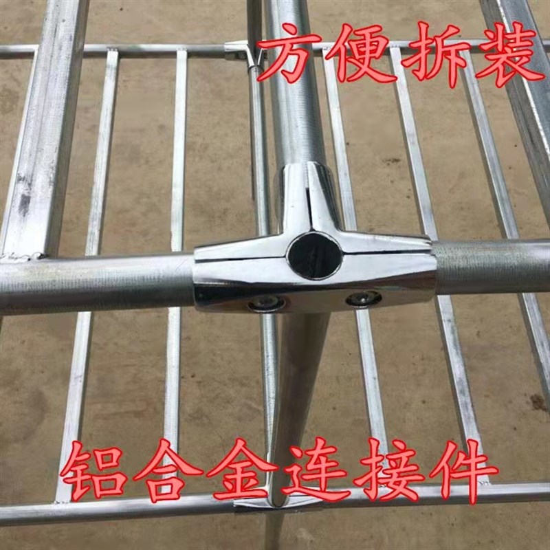 家用花架子双层可调节高度可移动镀锌钢管铝合金连接件可拆卸多肉