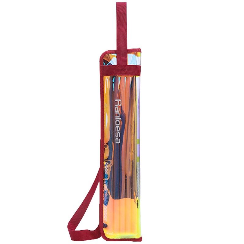 Rnloe镭射鼓棒包5付装单肩背鼓槌包架子鼓鼓棒包便携式个性