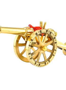 百纳源 黄铜大炮模型办公室桌面创意现代橱窗手工艺礼品时尚