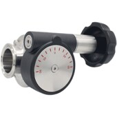 新宇快装 微调蝶精酿食品卫生级手动快接卡箍卡盘门