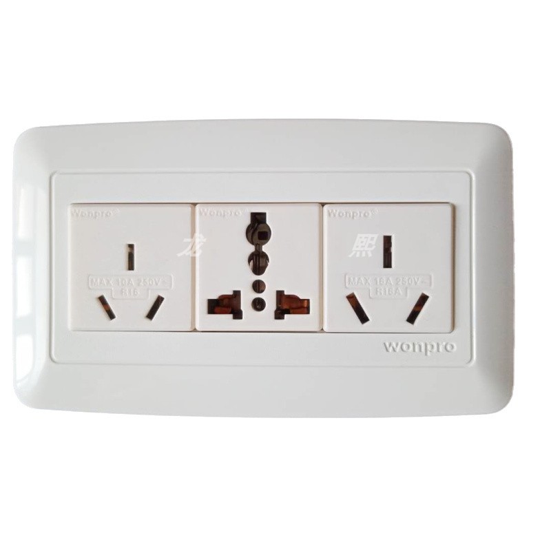 安规综合测试仪接线盒AN965-02插座面板配件仪迪MN425X接地测试盒