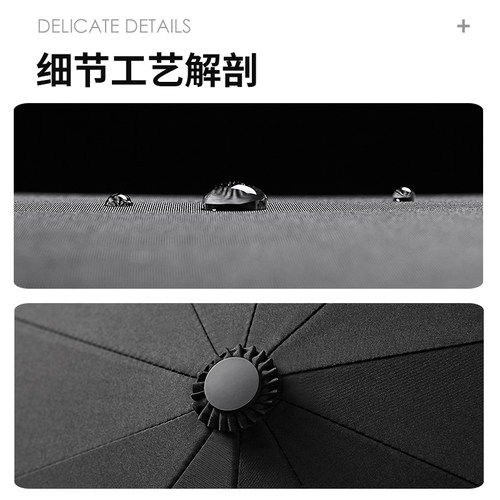 德国车载全自动雨伞男士高档反向伞折叠抗风风暴加固加厚结实定制