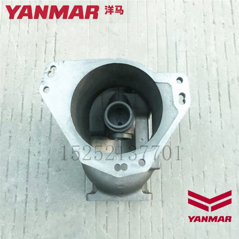 洋马收割机 W CE2 搅龙弯头 提升继承壳体