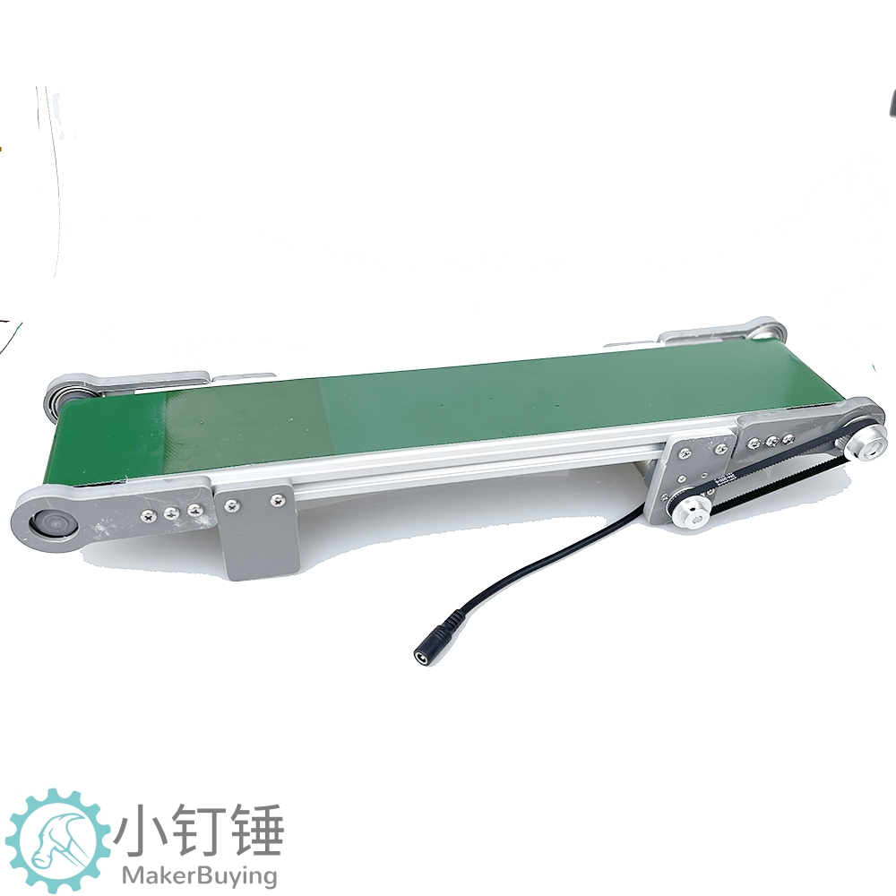 第三代小型桌面传送带机自动定制模型大中学生摩擦力实验电动调速