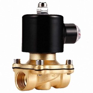 BOPU博普电磁阀4分常闭DN15铜水气开关阀2W-160-15不发热2WBFR-15