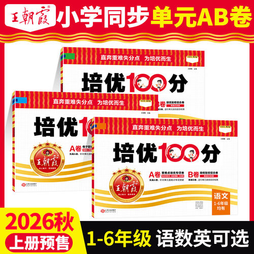 王朝霞培优100分小学拔高试卷