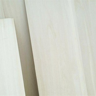 泡桐木板 桐木条 实木板材 轻木板材 上色装饰隔板墙板 长