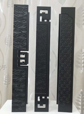 雕刻大门拉手酒店会所木门门把手欧式豪华大拉手黑色