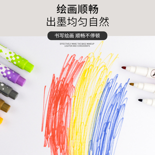 长远白板笔擦儿童无毒磁性画笔易擦写大容量教师用黑色黑板笔水性