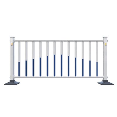 市政围栏道路护栏交通公路隔离栏人行道安全小区马路防撞锌钢栏杆