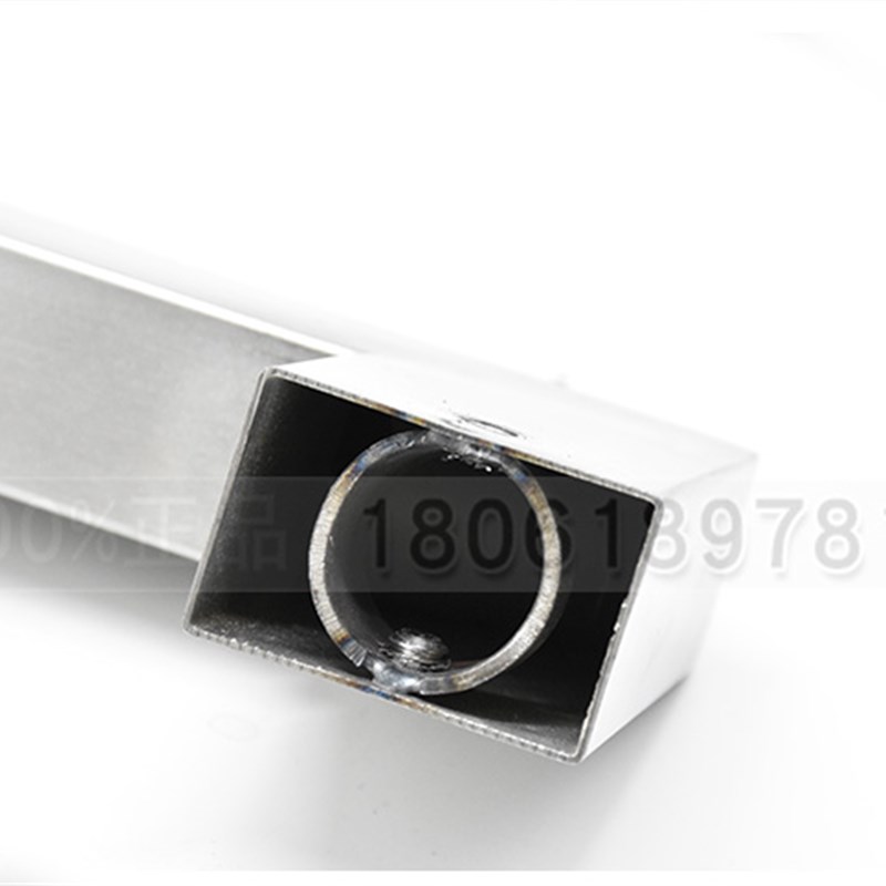 304不锈钢25*38方管把手 方形拉丝钢化玻璃门拉手扶手大门KTV拉杆