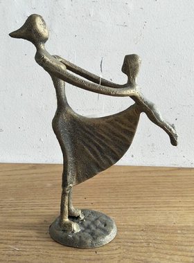 母子情深母亲摆件母爱工艺品铁艺装饰品母亲节礼品人物客厅艺术品