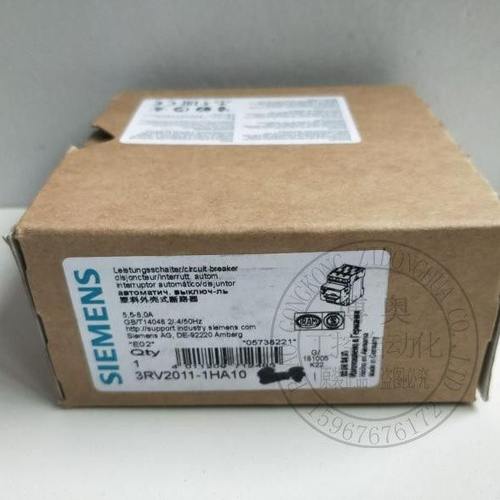 全新原装断路器3RV2011-1HA10 电流范围 5.5-8A 3RV20111HA10