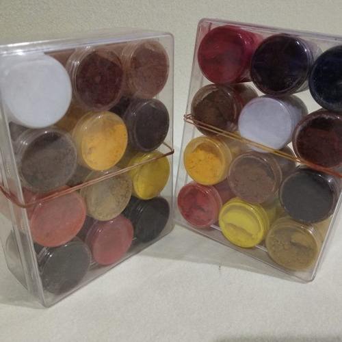 木器补油漆美容楼梯地板木门进口12色颜料粉家具维修材料色粉修色