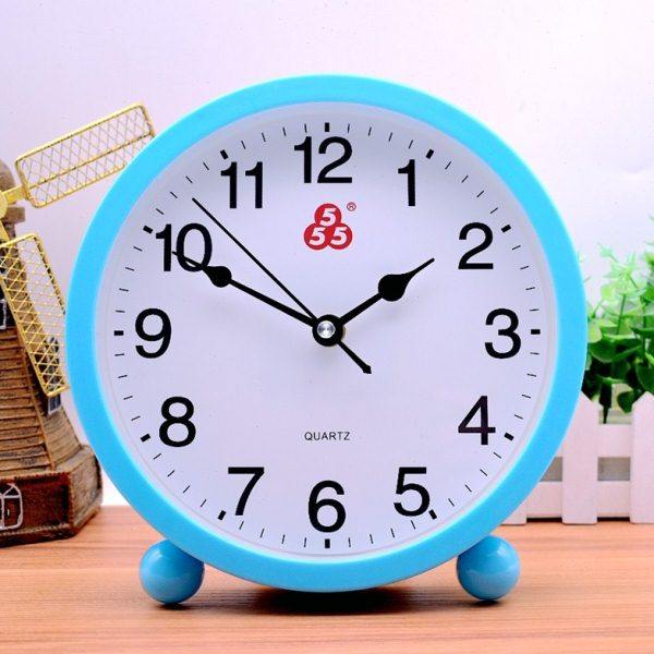上海三五座钟客厅卧室摆放家用台式静音钟创意数字时尚大字老人钟,家居饰品,座钟,淘宝优惠券,粉丝福利购,淘宝优惠卷