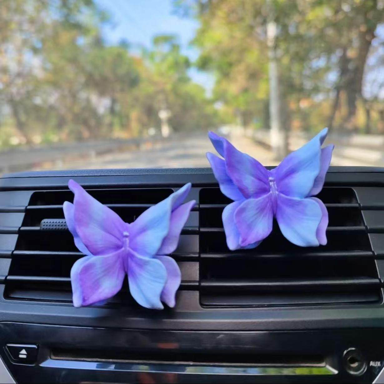 香薰扩香石粉色蝴蝶车载出风口专用车内饰品香氛摆件装饰礼物,汽车用品/电子/清洗/改装,汽车香水香薰,淘宝优惠券,粉丝福利购,淘宝优惠卷