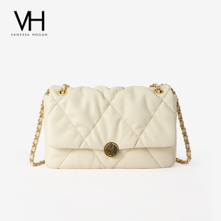 VH女包蓬蓬中号包轻奢柔软高级感牛皮包大容量单肩包通勤斜挎包包