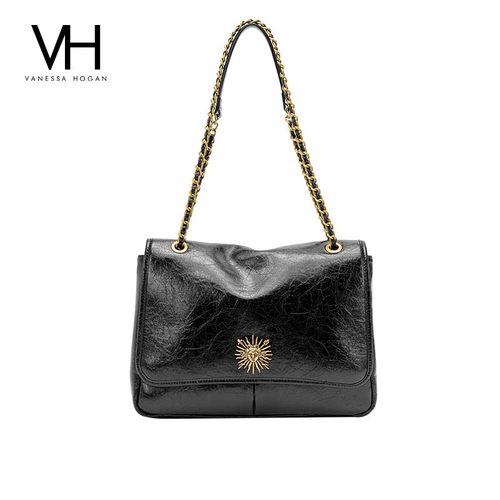 VH女包复古邮差包太阳神单肩包
