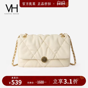 VH女包蓬蓬中号包轻奢柔软高级感牛皮包大容量单肩包通勤斜挎包包