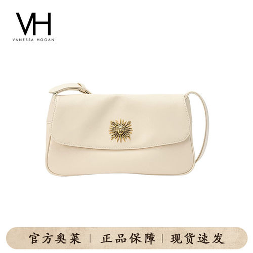 VH女包茵然可颂小包休闲百搭夏季新款真皮小众高级感腋下单肩包包