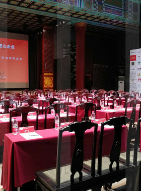 酒店会议室台呢墨绿色台呢布台布定制办公桌布台泥桌子罩绒布桌