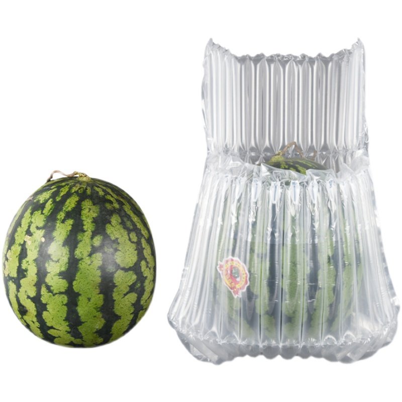 西瓜气柱袋防防撞加厚填充气泡柱袋哈密瓜水果快递打包装袋