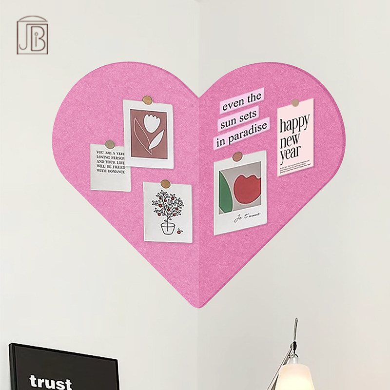 毛毡板墙心形粘板教室办公室展示墙装饰背景板电视墙遮丑拍立得自,文具电教/文化用品/商务用品,软木板/照片板/毛毡板,淘宝优惠券,粉丝福利购,淘宝优惠卷