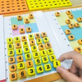 磁性数独游戏书夹款 磁力数字棋子四六九宫格棋盘儿童益智桌游