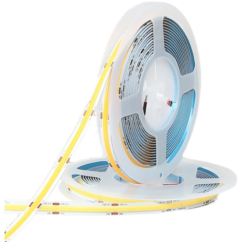 led灯带低压12V24V自粘COB柔性320灯吊顶橱柜装饰超亮线形软灯条