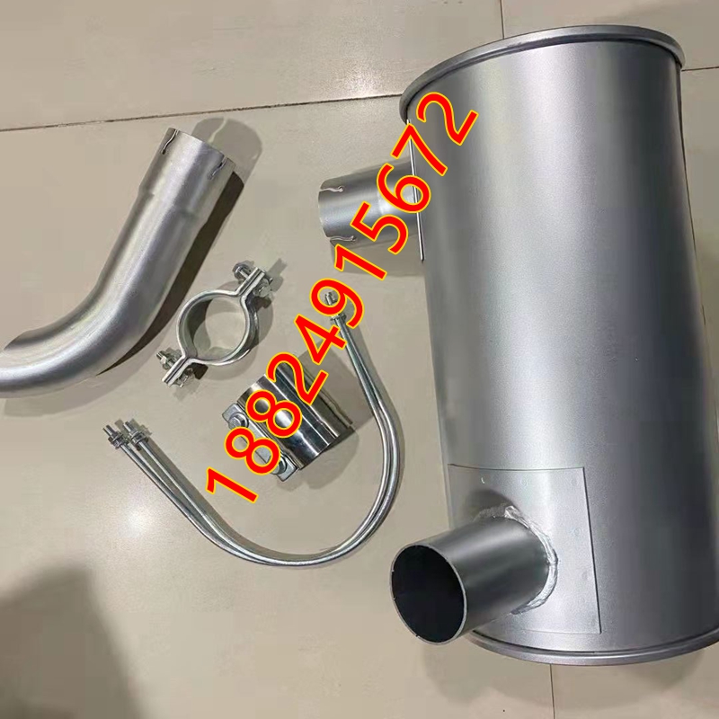 挖机小松PC60-6-7消声器U型抱箍排气管卡箍卡扣夹子4D95配件