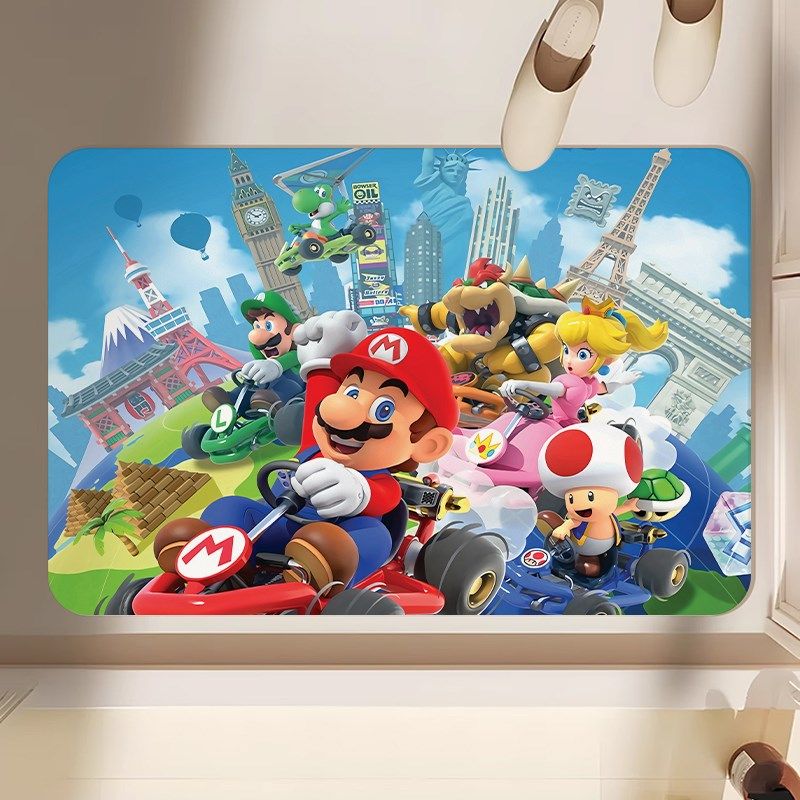 硅藻泥吸水家用地垫浴室防滑速干软垫洗手间厕所小地毯门口,家庭/个人清洁工具,地垫,淘宝优惠券,粉丝福利购,淘宝优惠卷