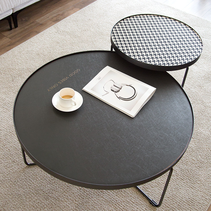 纯色家用防烫圆桌垫布防尘免洗餐桌垫茶几布咖啡垫书桌布